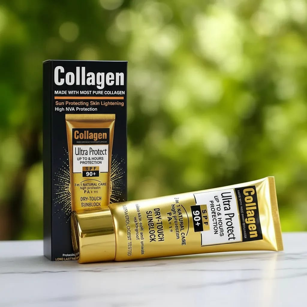 Bloqueador Solar con Colágeno SPF 90+